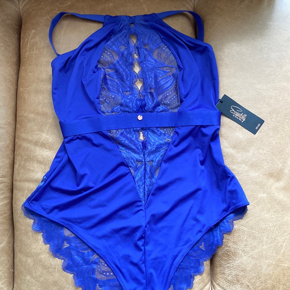 Purple bodysuit. Large.